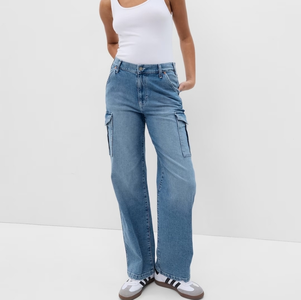 Gap Cargo Jeans, lot of 3 jeans Size 14